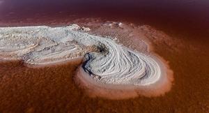 توضیح ناسا درباره تغییر رنگ دریاچه ارومیه/ تصاویر 