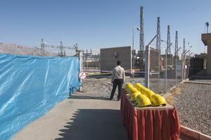 گزارش تصویری :حواشی جالب افتتاح پروژه افزایش ظرفیت پست برق مهریز