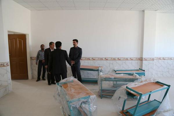 بازدید فرماندار بافق از دو آموزشگاه های خیری در حال ساخت