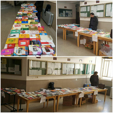 برپایی نمایشگاه کتاب در دانشگاه آزاد اسلامی واحد اشکذر