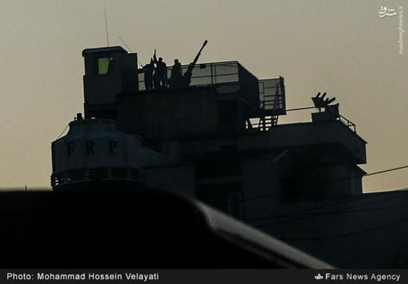 شلیک به بهپاد/تیراندازی پدافند هوایی در تهران+تصاویر