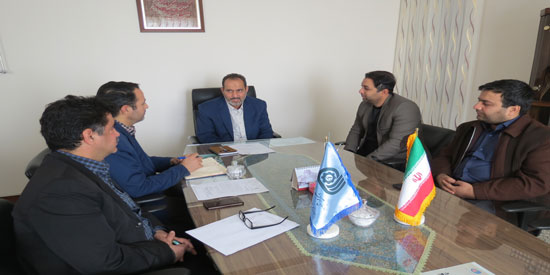 جلسه مشترک اداره کل آموزش فنی وحرفه ای استان یزد با اداره کل محیط زیست استان 