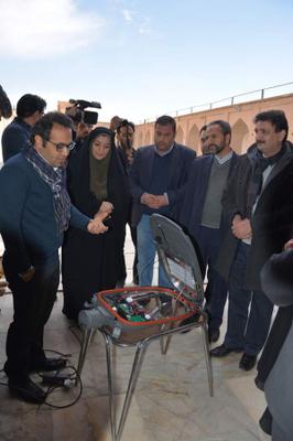افتتاح چتر وای فای در مسجد جامع کبیر یزد