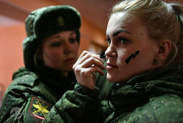 تصاویر  مسابقه زنان ارتش روسیه 