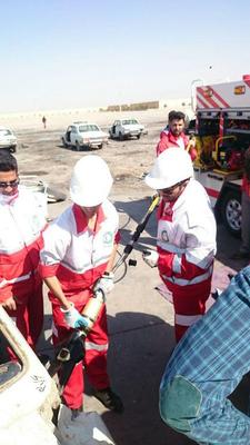 برگزاری دوره بازآموزی طرح ملی امداد و نجات نوروز 96 در جمعیت هلال احمر استان یزد