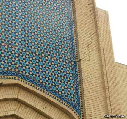 آثار خسارت زلزله صبح امروز بر بازار رضا