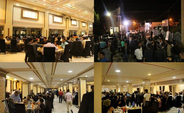 افطاری بزرگ دو هزار و پانصد نفری اصلاح طلبان یزد به میزبانی"گام سوم" 