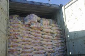 ۲۳ تن برنج قاچاق در یزد کشف شد