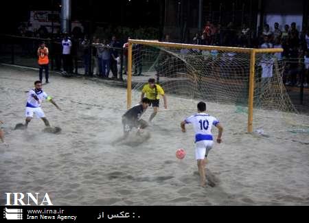 تیم فوتبال ساحلی ایفاسرام اردکان، شهید جهان نژادیان آبادان را شکست داد