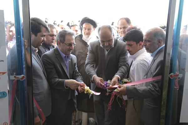 گزارش تصویری؛ افتتاح مرکز جامع توانبخشی معلولان و سالمندان رحمت بافق