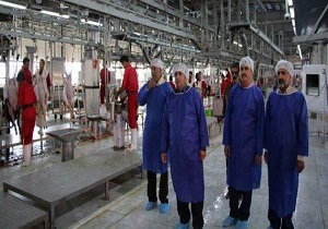 بازدید فرماندار بافق از مجهزترین کشتارگاه صنعتی استان یزد