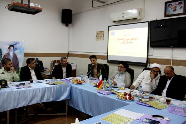 جلسه شورای اقامه نمازشهرستان طبس به میزبان مرکز آموزش فنی و حرفه ای شهرستان طبس برگزار شد 