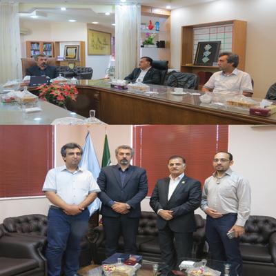 نشست مدیر کل و رئیس کانون انجمن صنفی آموزشگاههای آزاد استان با مسئولین موسسه آموزشی ماهان 