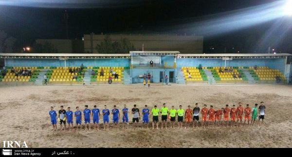 تیم فوتبال ساحلی گلساپوش یزد، شهرداری بندرعباس را شکست داد