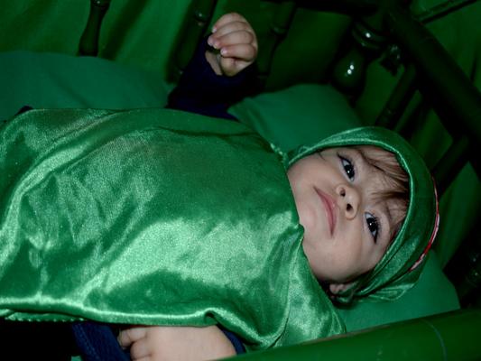 همایش شیرخوارگان حسینی در حسینیه چهارده معصوم محمدآباد بهاباد برگزارشد 