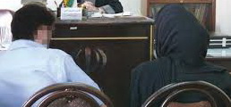 مردی که به خاطر اقامت آمریکا اینترنتی با زن 25سال بزرگتر خود ازدواج کرد در دادگاه ایران!!