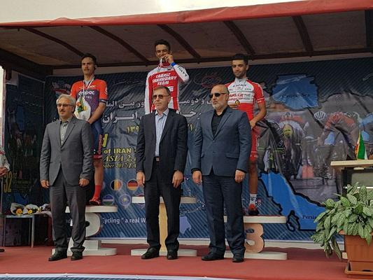 کسب مدال برنز مرحله سوم تور آذربایجان توسط رکابزن پیشگامان 