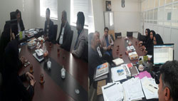 نشست مشترک مسئولین اداره کل آموزش فنی وحرفه ای استان با مدیریت منابع انسانی شرکت توزیع برق استان یزد