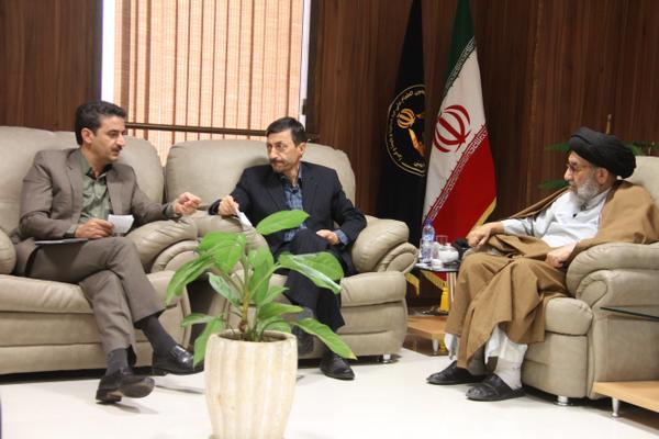 همدلی مسئولین در تهران  دیدار با مهندس فتاح رئیس کمیته امداد امام خمینی( ره) کشور