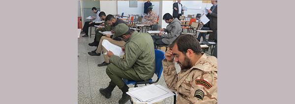 برگزاری دومین آزمون سراسری مهارت‌آموزی برای سربازان در یزد