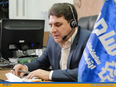 معاون اقتصادی و توسعه منابع استاندار یزد به تلفن‌های مردمی پاسخ گفت