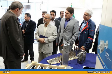 استاندار یزد از شرکت توربین‌های صنعتی غدیر یزد بازدید کرد