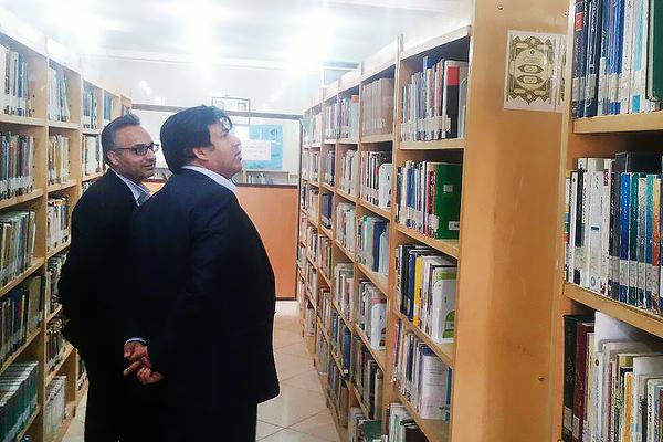 قول مساعد بخشدار برای رفع مشکلات کتابخانه‌های زارچ