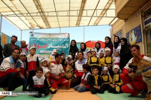 برگزاری المپیاد جوانه های هلال احمر در سه شهرستان استان یزد