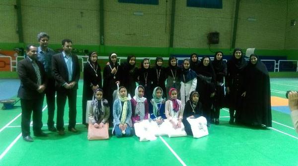 مسابقات بدمینتون دانش آموزان دختر آموزشگاههای استان یزد برگزارشد