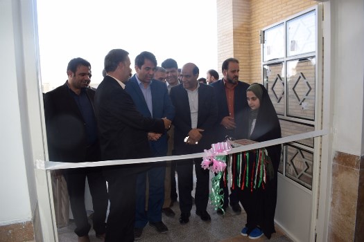 افتتاح مدرسه شش کلاسه طرح برکت حضرت مریم (س) شهرستان بهاباد