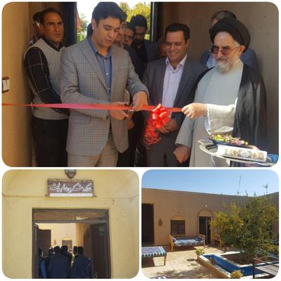 افتتاح اقامتگاه بوم گردی خانم جان شهرستان ابرکوه باحضور مدیرکل میراث فرهنگی یزد