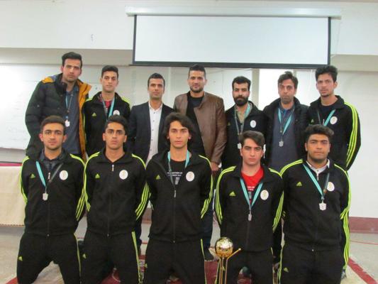 نایب قهرمانی تیم فوتبال ساحلی دانشجویان دانشگاه علمی کاربردی استان یزد 