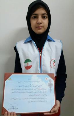 برگزیده شدن دانش آموز میبدی در انتخابات کنگره منطقه ای دبیران کانون های دانش آموزی هلال احمر