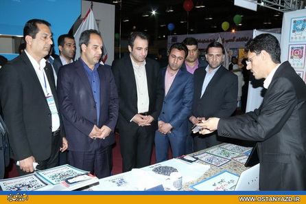 بازدید معاون هماهنگی امور عمرانی استاندار از نمایشگاه فناوری اطلاعات و ارتباطات استان