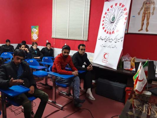 برگزاری دوره آموزشی آمادگی در برابر مخاطرات بمناسبت دهه فجر در بهاباد