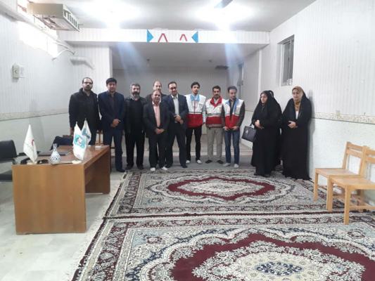 افتتاح کانون دانشجویی هلال احمر در دانشگاه پیام نورمیبد  