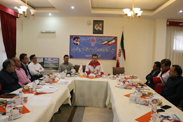 سومین جلسه شورای اداری جمعیت هلال احمر استان یزد با موضوع ط رح های نوروزی 98 برگزار شد