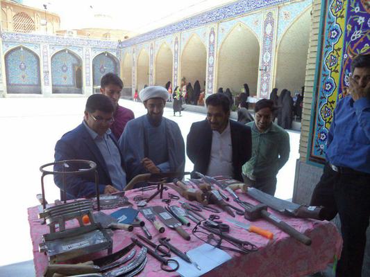 اولین ماه بازار صنایع دستی شهرستان بافق برگزار شد