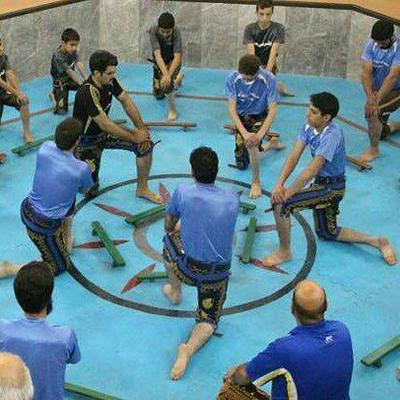 جشن بزرگ روز فرهنگ پهلوانی و ورزش زورخانه‌ای در مهریز برگزار شد