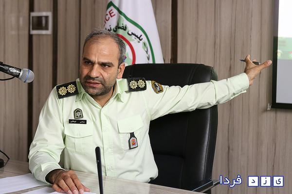 نشست خبری رئیس پلیس فضای تولید و تبادل اطلاعات( فتا) فرماندهی انتظامی یزد