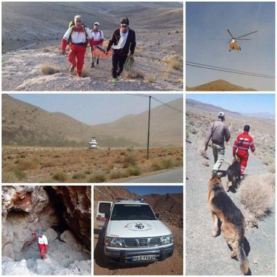 توضیحات رئیس جمعیت هلال احمر بافق در خصوص پیدا شدن جسد فرد گم شده در ارتفاعات خسوف و بشکان