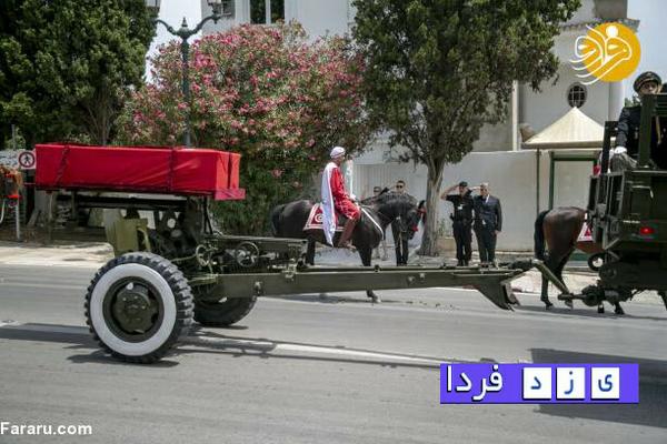 تصاویری از مراسم تشییع جنازه السبسی رییس جمهور تونس 
