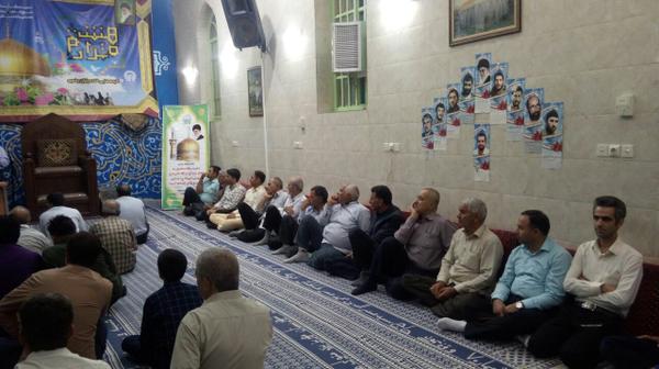 چهارمین نشست خادمیاران آستان قدس رضوی شهرستان مهریز برگزار شد