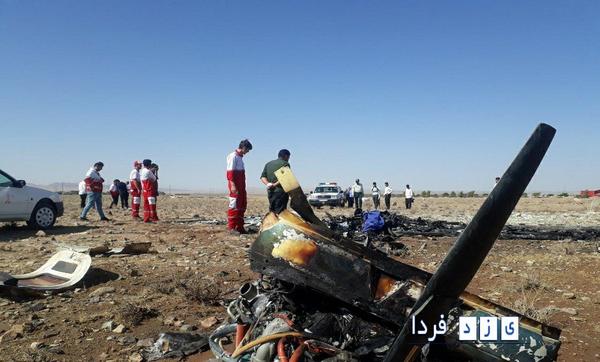 سقوط مرگبار هواپیمای آموزشی در ایوانکی گرمسار و شهادت خلبان «مجید فتحی نژاد» 