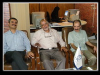 گزارش تصویری :حضور هیئت تحریریه ندای یزد در دفتر هفته نامه یزد امروز