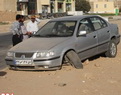 گزارش تصویری :پرش ایندفعه سمند در بلوار کوثر