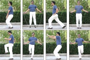 تندرستی - تناسب اندام(3):10 دقیقه زندگی با طناب