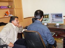 سفرنامه عشق روي ميز تدوين به تهیه کنندگی عبدالنبي تحويلداران