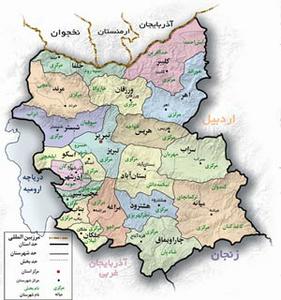 استان آذربایجان شرقی یکی از زیباترین مناطق ایران 
