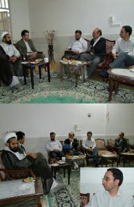 دیدارمسئولین بنیادنخبگان استان یزدباخانواده شهید محمد جلیلی